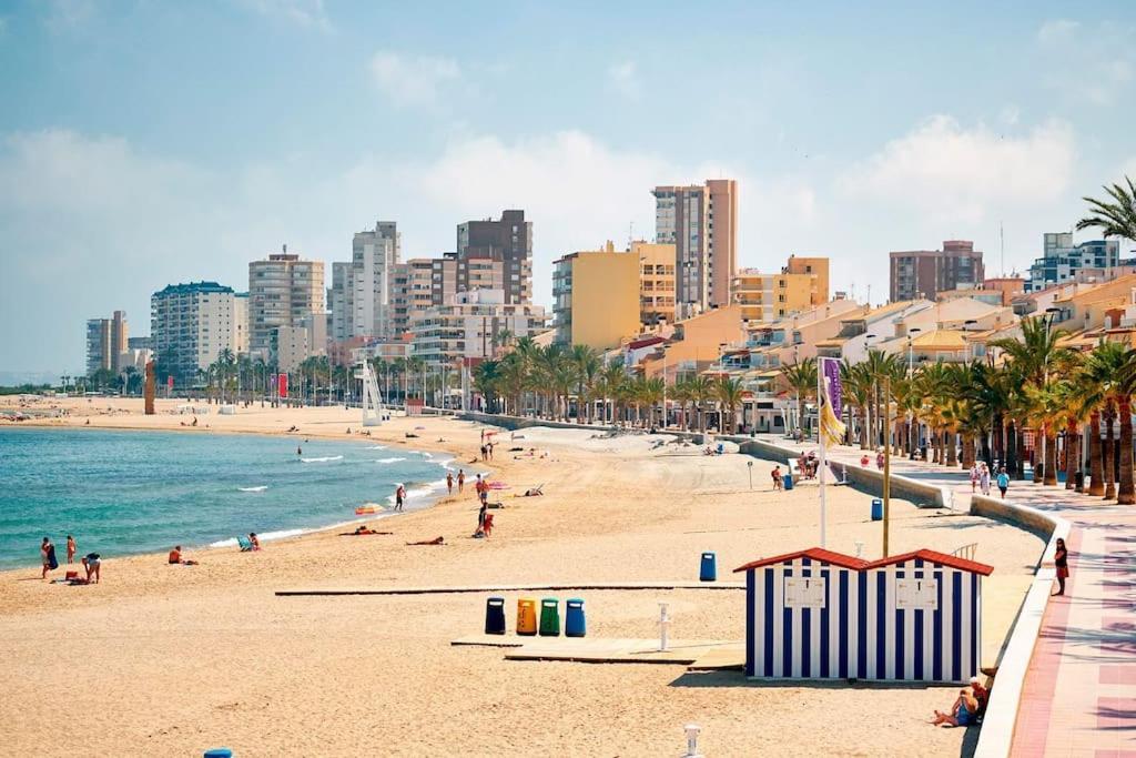 Apartamento Moderno Con Piscina Garaje Wifi Ac El Campello Eksteriør bilde